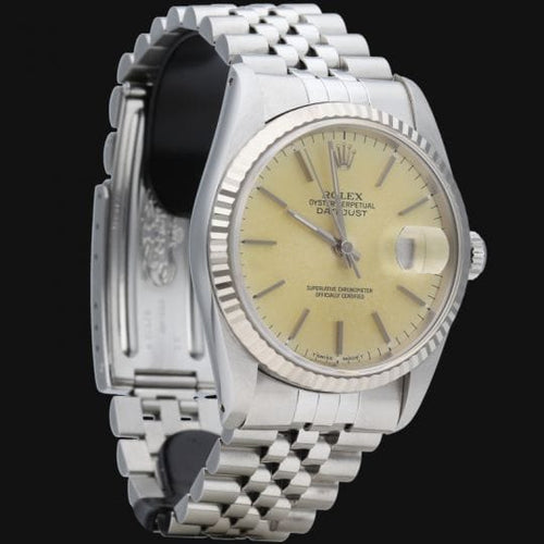 Montre Rolex Montre Date Just 36 58 Facettes MT43554