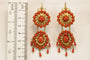 Boucles d'oreilles Boucles d'oreilles antiques en or corail 58 Facettes 7666