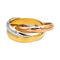 Bague 52 Cartier Bague Trinity Or rose, Or jaune, Or blanc 58 Facettes 4952742RV