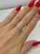 Bague 53 Demi-alliance or jaune et diamants 0,72 ct 58 Facettes 00066601