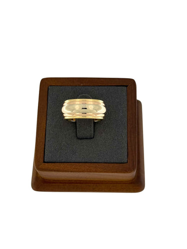 Bague 53 Bague rotative en triple or de Cartier 58 Facettes