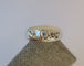 Bague 51 Bague jonc trilogie diamants or blanc 58 Facettes