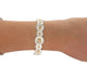 Bracelet bracelet BUCCELLATI manchette blossoms marguerite argent daisy 58 Facettes 269492