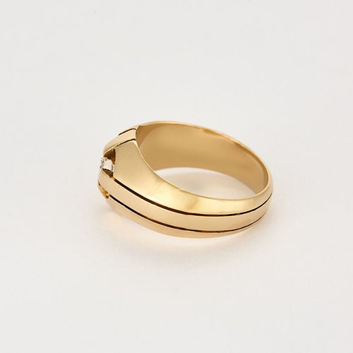 Bague Bague en Or rose et diamant 58 Facettes LEN1448