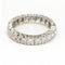 Bague 53.5 Bague Alliance or blanc et diamant 58 Facettes D362766RR