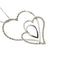 Collier Collier avec coeurs et diamants 58 Facettes 27827