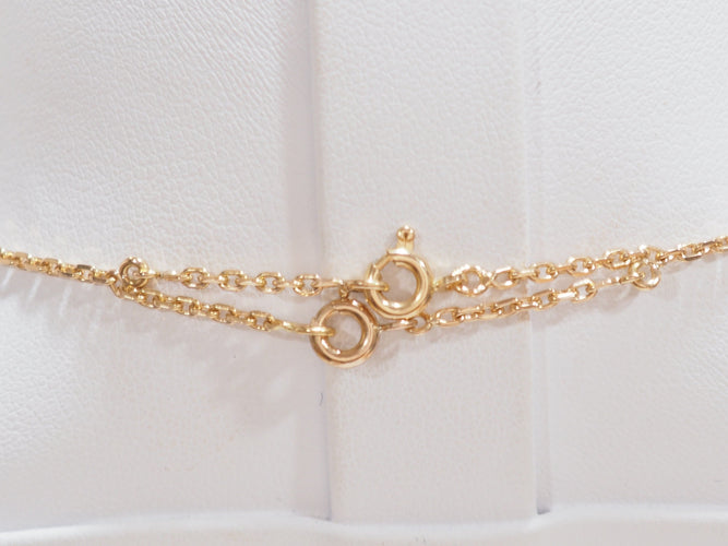 Collier Collier pendentif en or jaune, émeraude et diamants 58 Facettes 33327