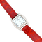 Montre Montre Hermès, "Cape Cod Tonneau", en acier et diamants sur cuir. 58 Facettes 34299