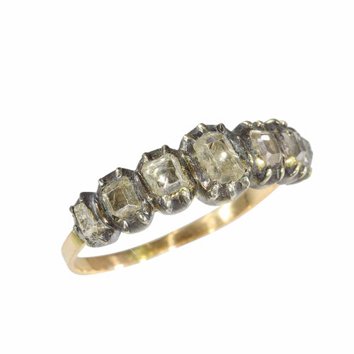 Bague 58 Bague en or jaune et diamant 58 Facettes 24161-0031