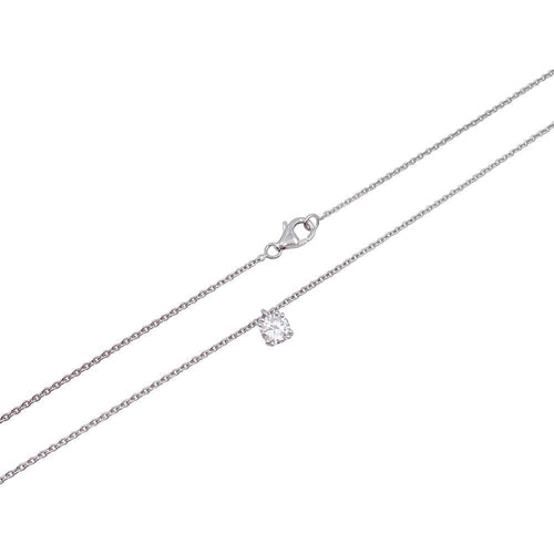 Collier Collier solitaire diamant. 58 Facettes 32358/30372