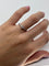 Bague 51 Solitaire 1895 en platine de Cartier 58 Facettes 1180