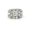 Bague Bague rétro en platine et diamants 2.50ct 58 Facettes