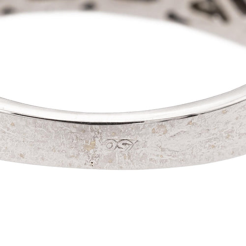 Bague 50 Bague Bandeau Or blanc Diamant 58 Facettes 2313082CN