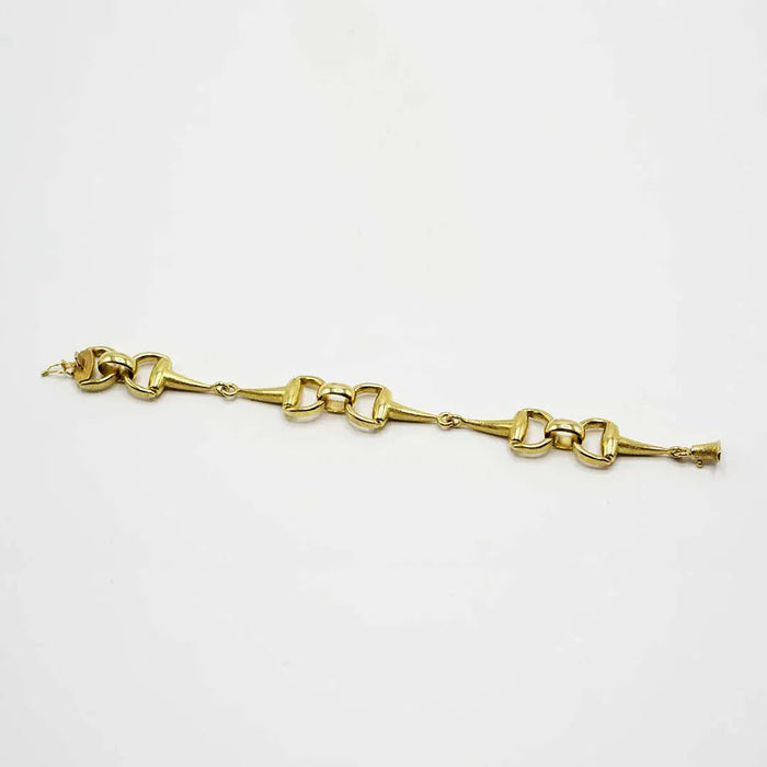 Pulsera de oro amarillo