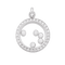 Pendentif Pendentif Chopard "Happy Diamonds" or blanc, diamants. 58 Facettes 34189