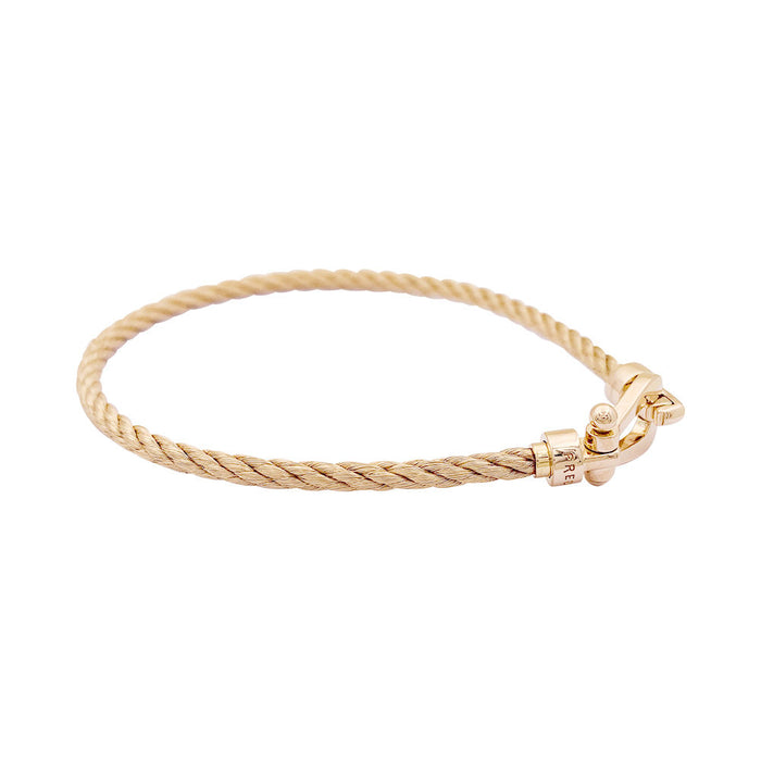 Armband Fred, "Force 10", Roségold.