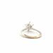 Bague 50 Solitaire Or Blanc 18k & Diamant 58 Facettes 94-GS35473-3