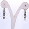 Boucles d'oreilles Boucles d'oreilles Art Déco en or blanc avec diamants 58 Facettes