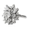 Bague 55 Bague Or blanc Diamant 58 Facettes 2975750CN