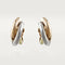 Boucles d'oreilles Cartier - Boucles D’oreilles Trinity 3 Ors 58 Facettes