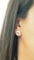 Boucles d'oreilles Boucles d'oreille en or jaune, rubis et diamants 58 Facettes 32692