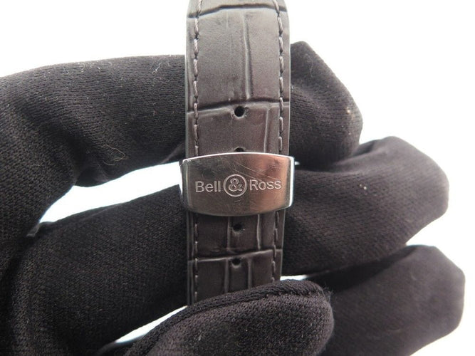 Montre montre BELL & ROSS mystery automatique diamant acier 58 Facettes 259831