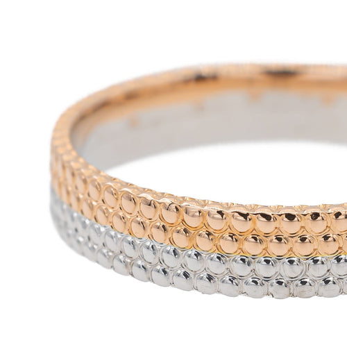 Bague 57 Non signé Bague Alliance Or rose 58 Facettes 3079845CN