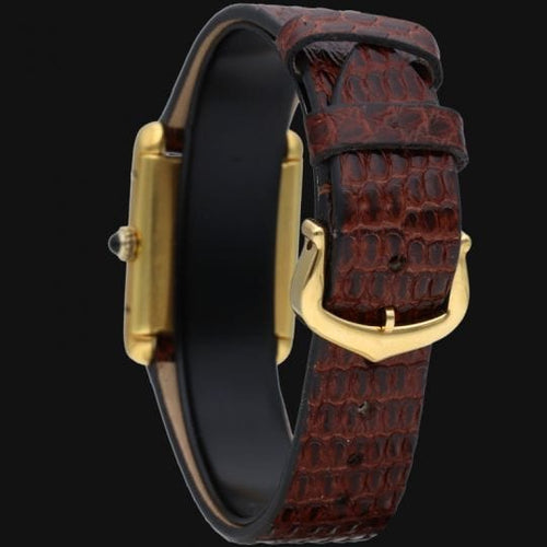 Montre Cartier Montre Tank Vermeil 58 Facettes MT42361