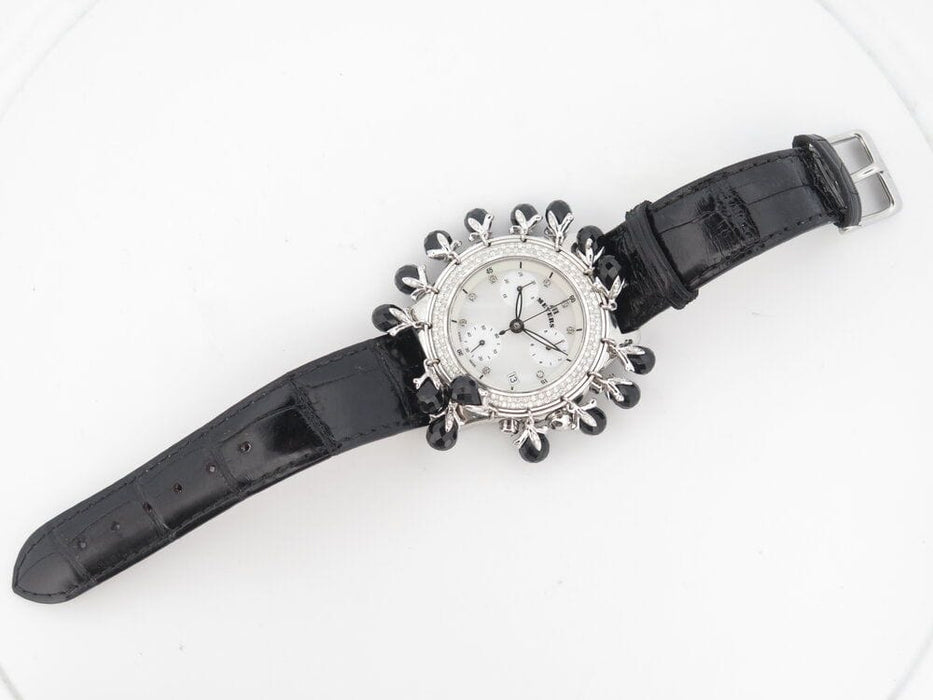 Reloj MEYERS lady mouna-on 36mm acero diamantes cuarzo