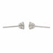 Boucles d'oreilles Boucles d'oreilles Puces Or blanc Diamant 58 Facettes 3547206CN