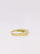 Bague 55.5 Bague vintage gradins or jaune diamants 58 Facettes J386