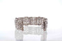 Bracelet Bracelet Art Déco diamants en platine 58 Facettes 25531