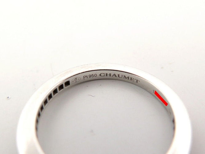 Bague 54 bague CHAUMET triomphe josephine eclat d'eternite platine 58 Facettes 259901