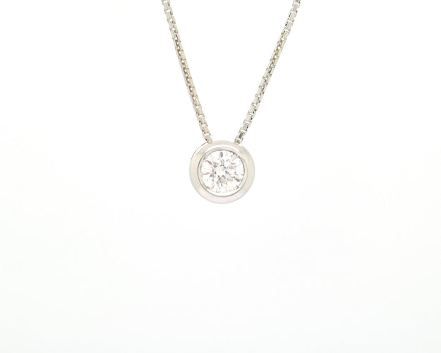 Collier Collana punto luce Ct 0,60 58 Facettes