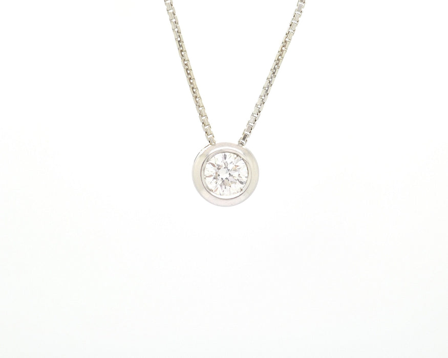 Collier Collana punto luce Ct 0,60 58 Facettes