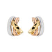 Boucles d'oreilles Guy Laroche Boucles d'oreilles Demi créoles Or blanc 58 Facettes 3121270CN