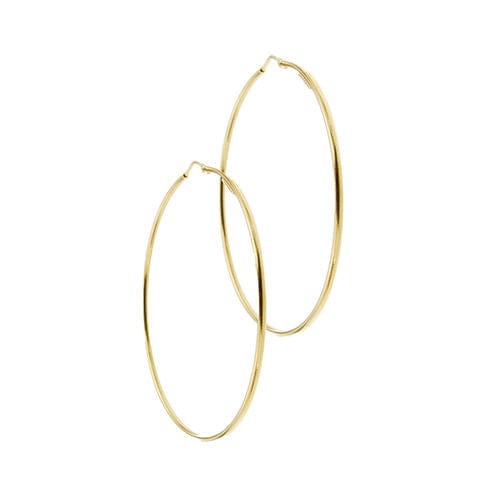 Boucles d'oreilles Grandes boucles d'oreilles créoles 58 Facettes 29276