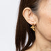 CARRERA y CARRERA - Boucles d'oreilles pendantes Cupidon en or jaune 58 Facettes G13664