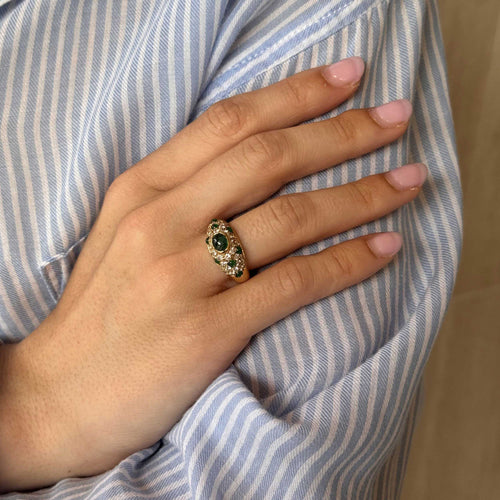 Bague 52 CARTIER - Bague Émeraude Corinthe 58 Facettes 22773