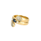 Bague 59 BAGUE OR JAUNE DIAMANTS ET SAPHIR 58 Facettes BO/240042