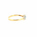 Bague 60 Solitaire Or Jaune Aigue-Marine 58 Facettes 84-GS34883-2