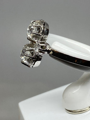 Bague 56 Bague Toi & Moi diamants vers 1930 58 Facettes AB68