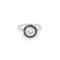 Bague 53 Bague Style Art Déco Diamants Saphirs Or Gris 58 Facettes BD189