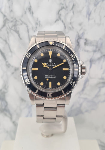 Montre Montre ROLEX Submariner 5513 Serif 58 Facettes 5513-1-1