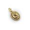 Pendentif Pendentif Orly Marcel Lakshmi en or jaune avec halo de diamants 58 Facettes A2001L