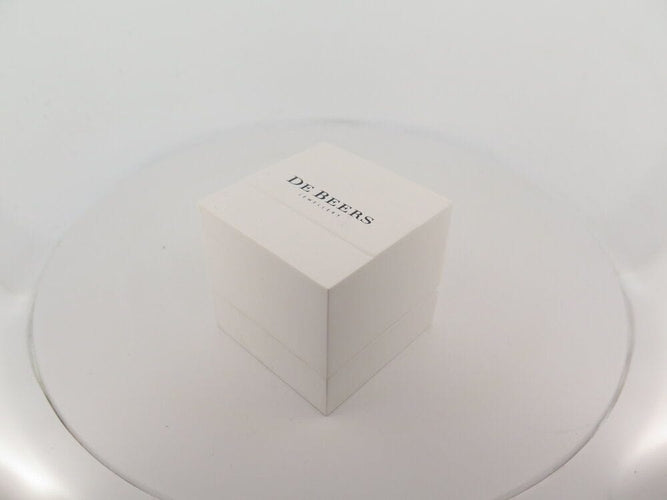 Bague 49 bague DE BEERS solitaire en platine diamant 58 Facettes 262354