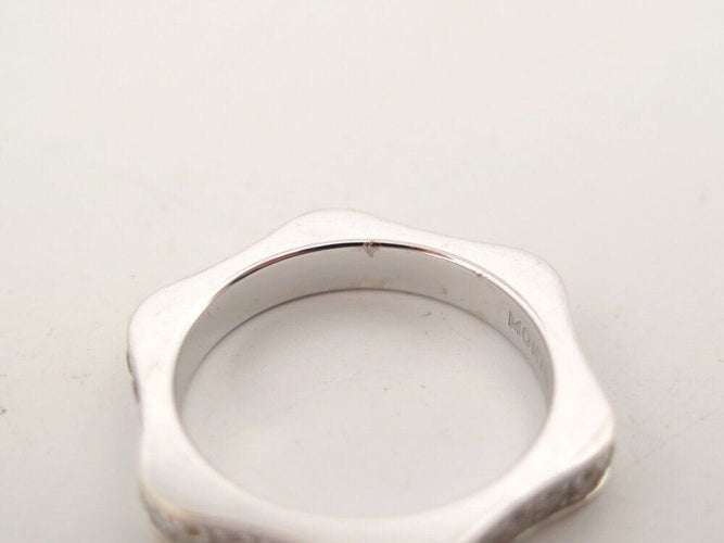 Bague 53 bague MONTBLANC 4810 small mb102493 53 diamants 0.64ct & or blanc 18k 58 Facettes 266404