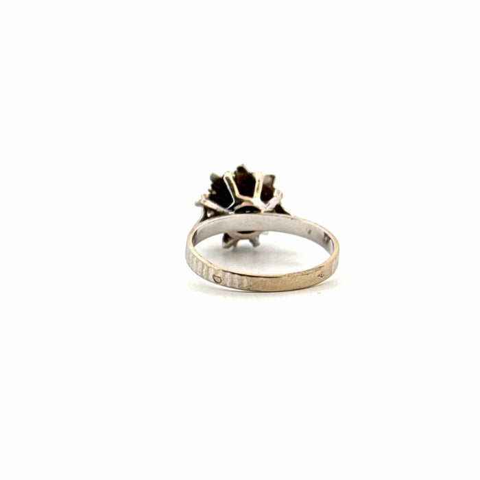 Bague 46 Solitaire Or Blanc 18k 58 Facettes 28-GS35963