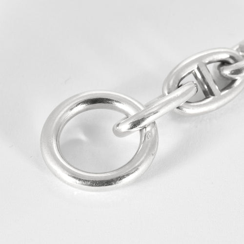 Bracelet HERMES - Bracelet "Chaîne d'Ancre" Grand Modèle en argent 58 Facettes B250495
