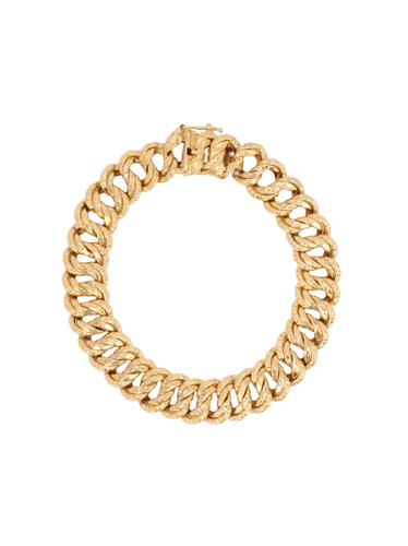 Bracelet Bracelet maille américaine or jaune 1,2 cm 58 Facettes 1190.2